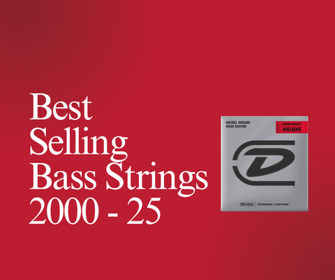 The Top 25 Best-Selling Bass Strings of the Last 25 Years (2000–2025)