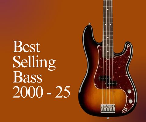 The Best-Selling Bass Guitars of the Last 25 Years